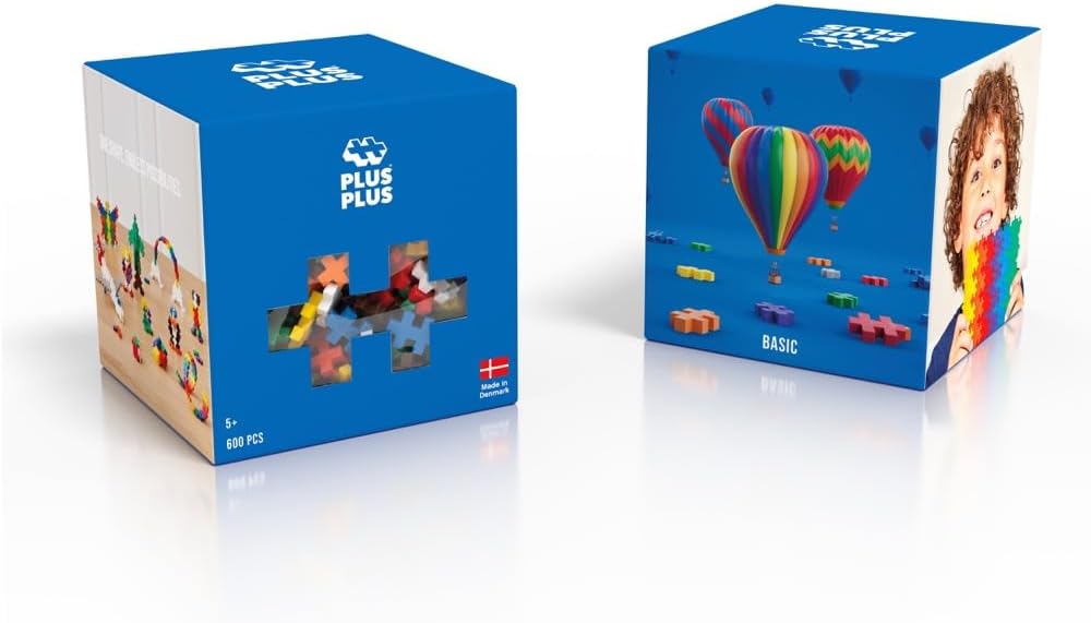 Plus-Plus 600 Piece Basic Mix