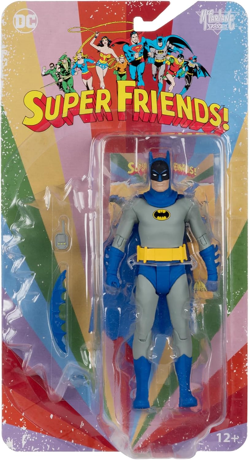 McFarlane DC Retro Batman (Super Friends) 6in Action Figure Toys