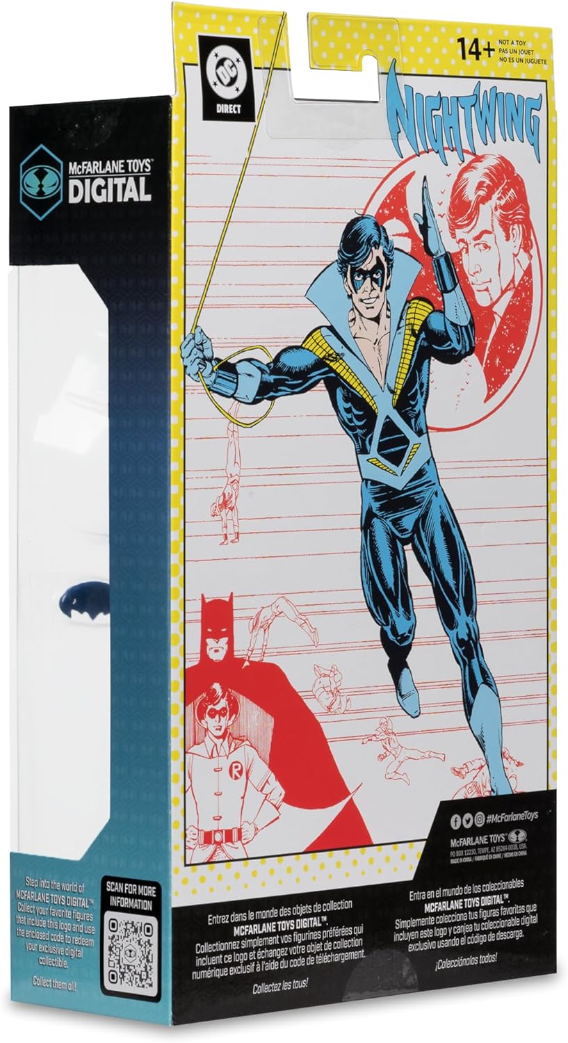 McFarlane DC Direct Nightwing (Teen Titans) 7in Action Figure Toys Digital Collectible