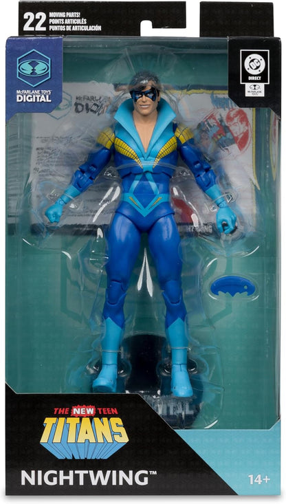 McFarlane DC Direct Nightwing (Teen Titans) 7in Action Figure Toys Digital Collectible