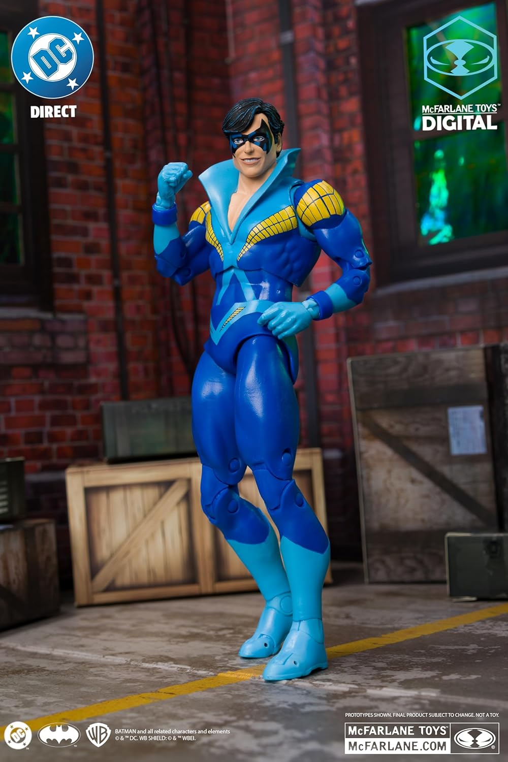 McFarlane DC Direct Nightwing (Teen Titans) 7in Action Figure Toys Digital Collectible