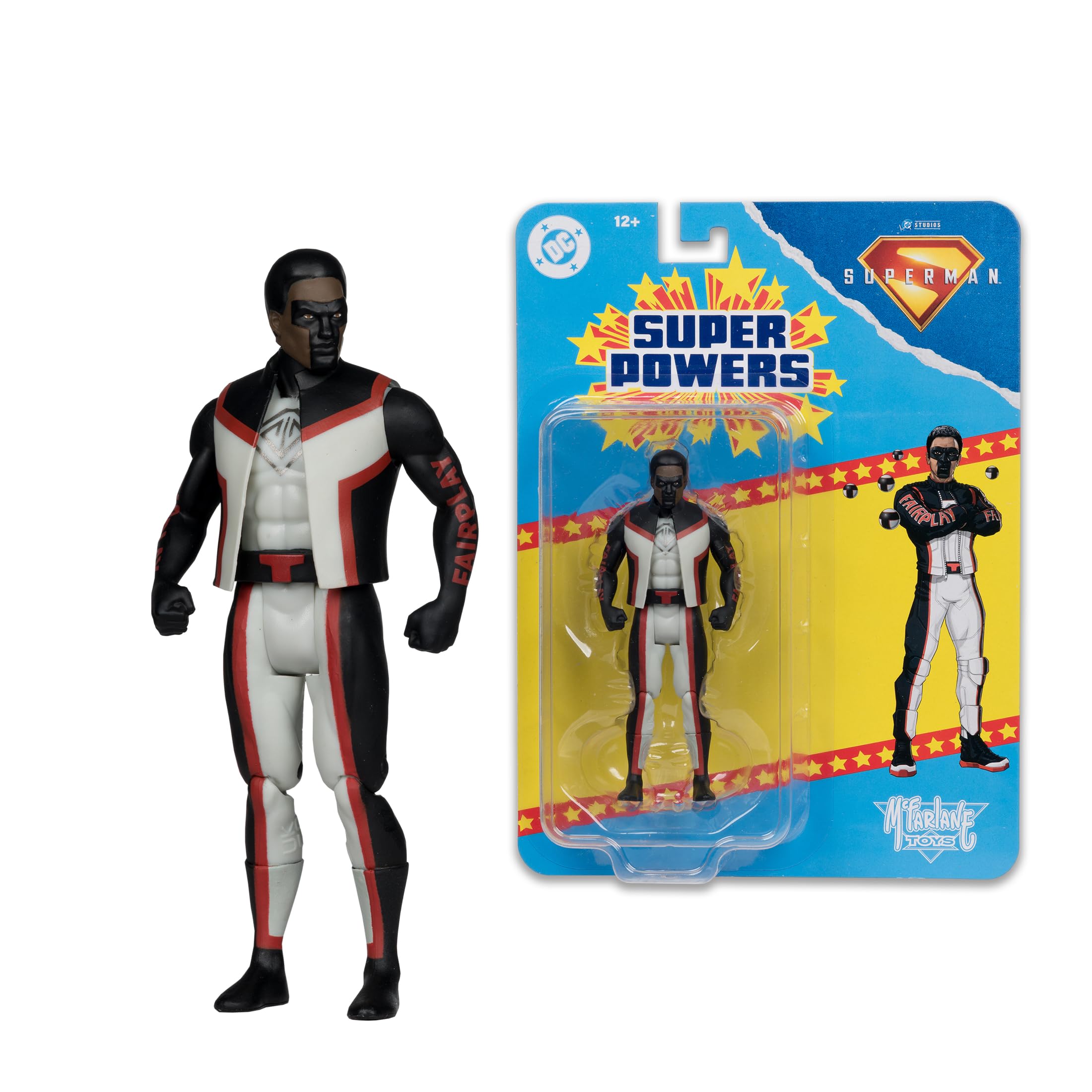 McFarlane DC Super Powers Mr. Terrific 4.5in Action Figure (Superman Movie) Toys