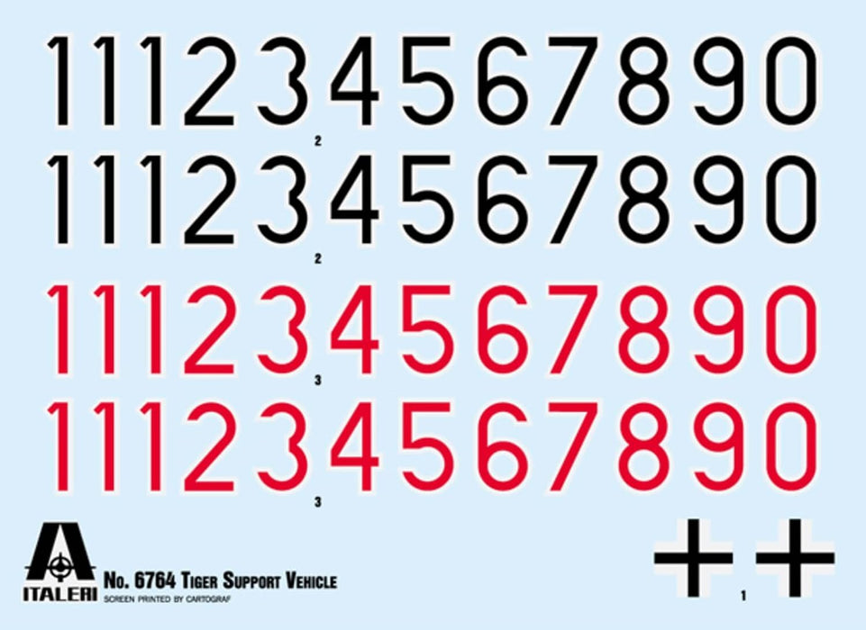 Italeri 6764 Tiger Support Vehicle 1:35 Scale Plastic Model Kit/Plastic Model Assembly