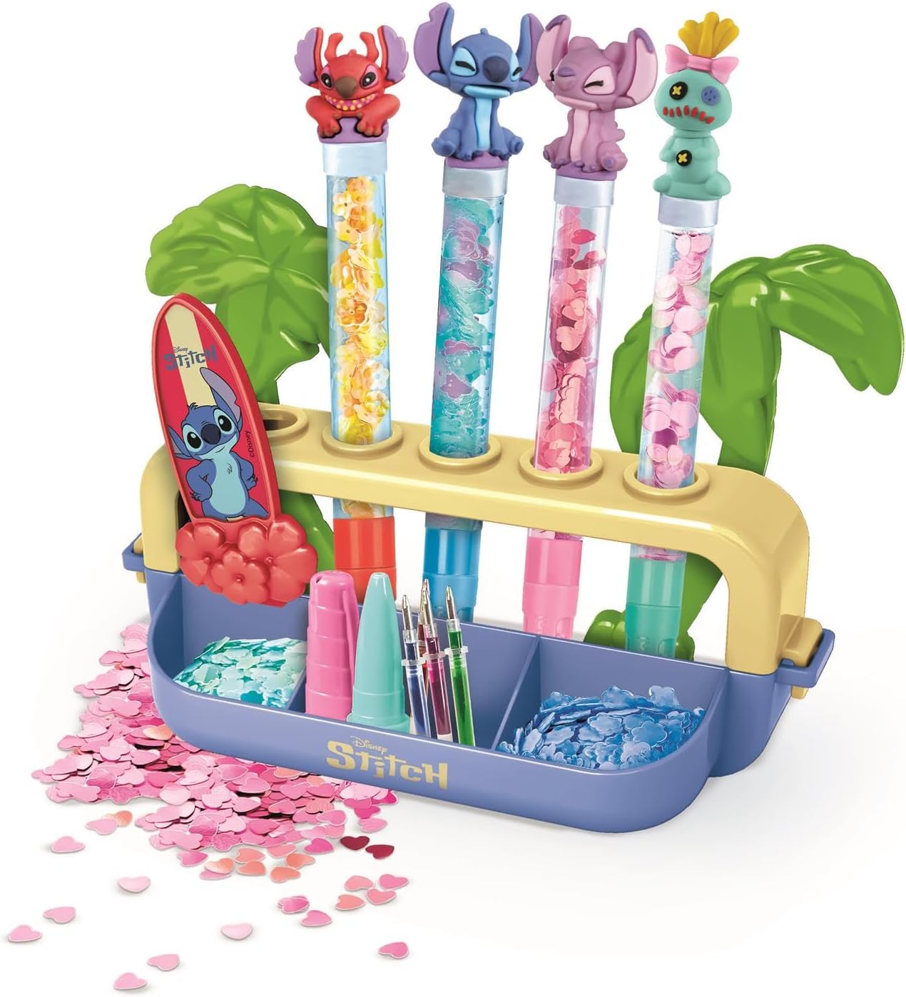 Clementoni Stitch Pen Lab – Create Colourful Stitch-Inspired Pens with Accessories and Tools for Kids 6+