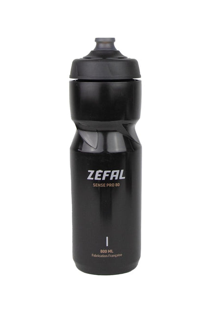 ZEFAL Sense Pro 80 Premium Bicycle Water Bottle, Black (Copper/Grey), 800 ml