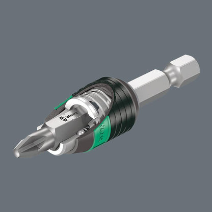 Wera 889/4 Universal Rapidaptor Bit Holder, 1/4" Drive x 100 mm, 05052504001