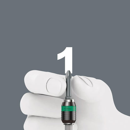 Wera 889/4 Universal Rapidaptor Bit Holder, 1/4" Drive x 100 mm, 05052504001