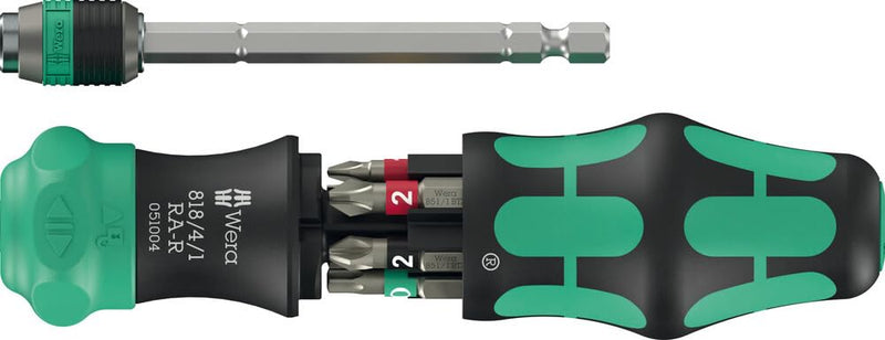 Wera Kraftform Kompakt 20 RA-R Screwdriver Bit Set 6 Pieces | 05051513001