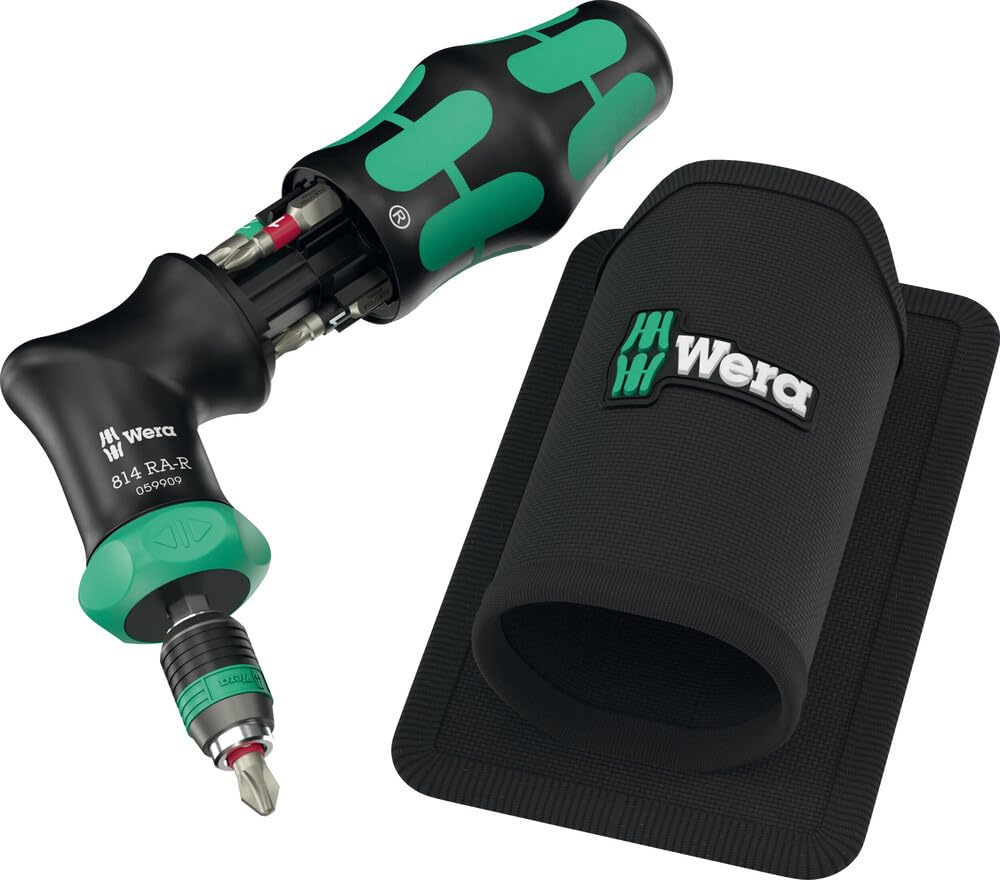 Wera Kraftform Kompakt Pistol RA-R 1, 7 Pieces - 05051535001