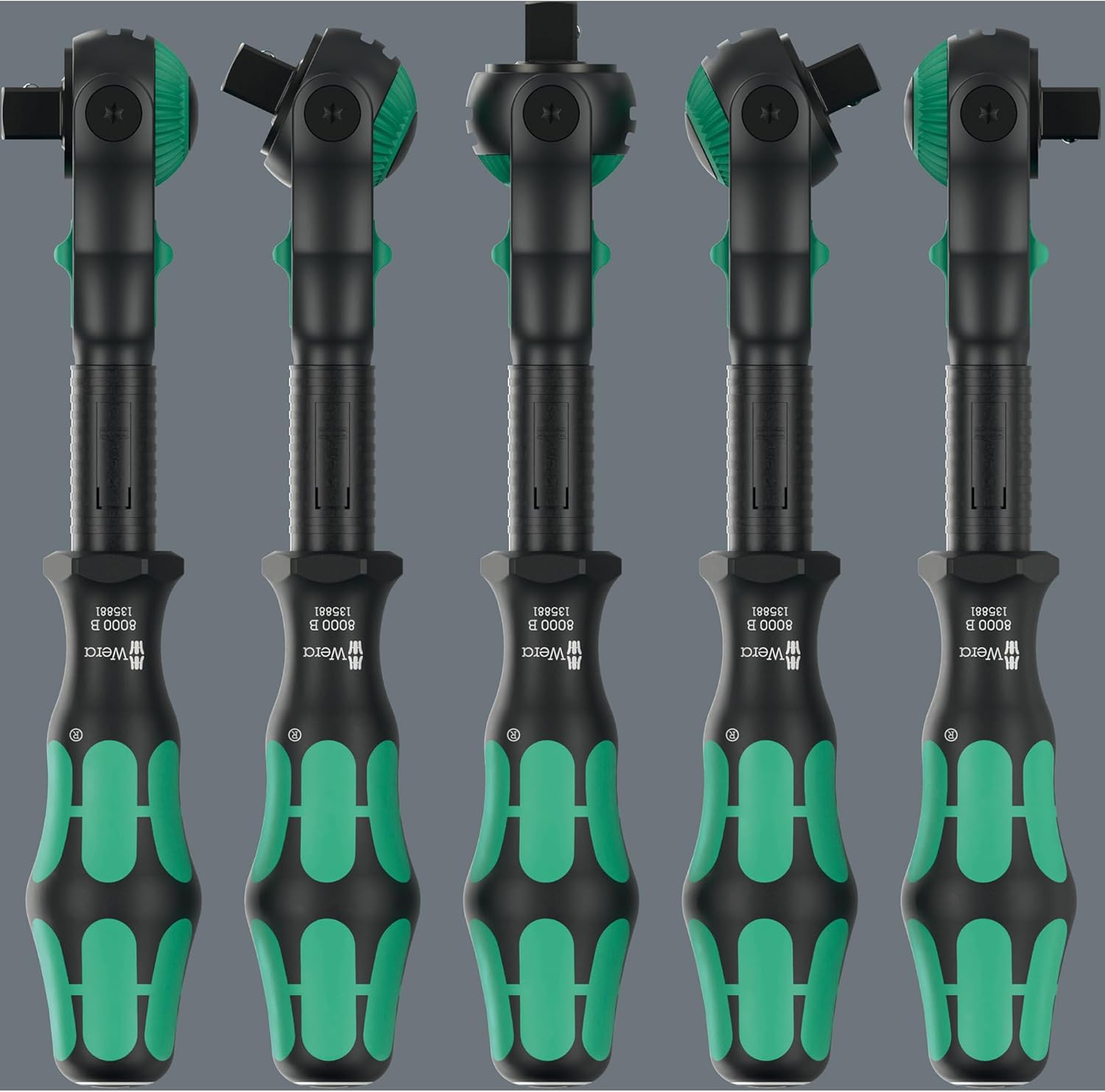 Wera Zyklop Speed Ratchet 8000 B Black Edition 3/8 Inch