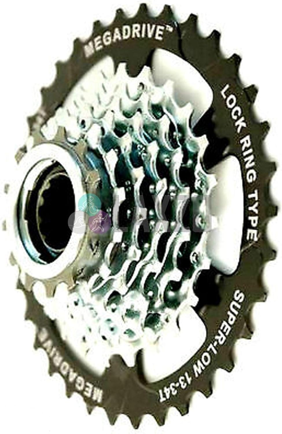 Sturmey Archer Sunrace Sturmey- MFM4S 7CV Freewheel, tooth compatible 7-speed threaded - Chrome, Silver