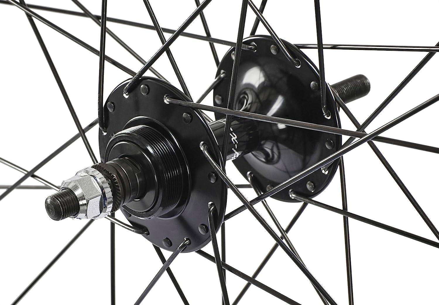 MICHE X-Press Track/Single Speed Wheelset, 622-15C, Black, Clincher