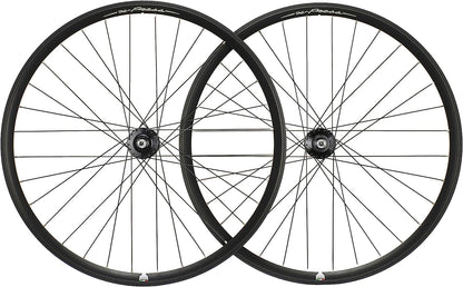 MICHE X-Press Track/Single Speed Wheelset, 622-15C, Black, Clincher