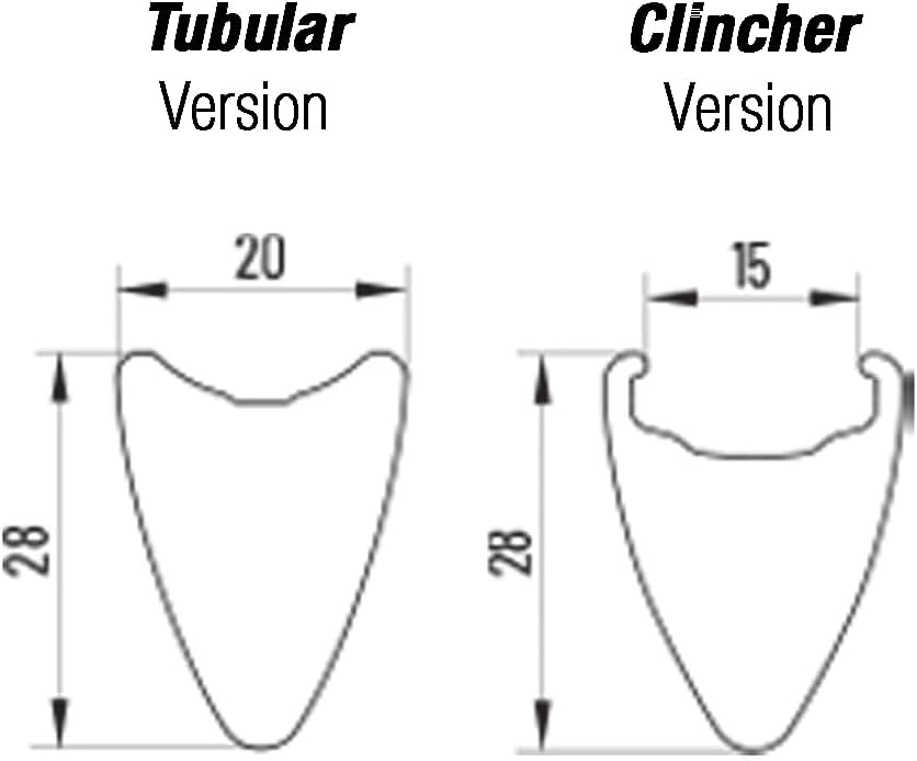 MICHE Pistard Track Tubular Wheelset, 700c, Black, Tubular