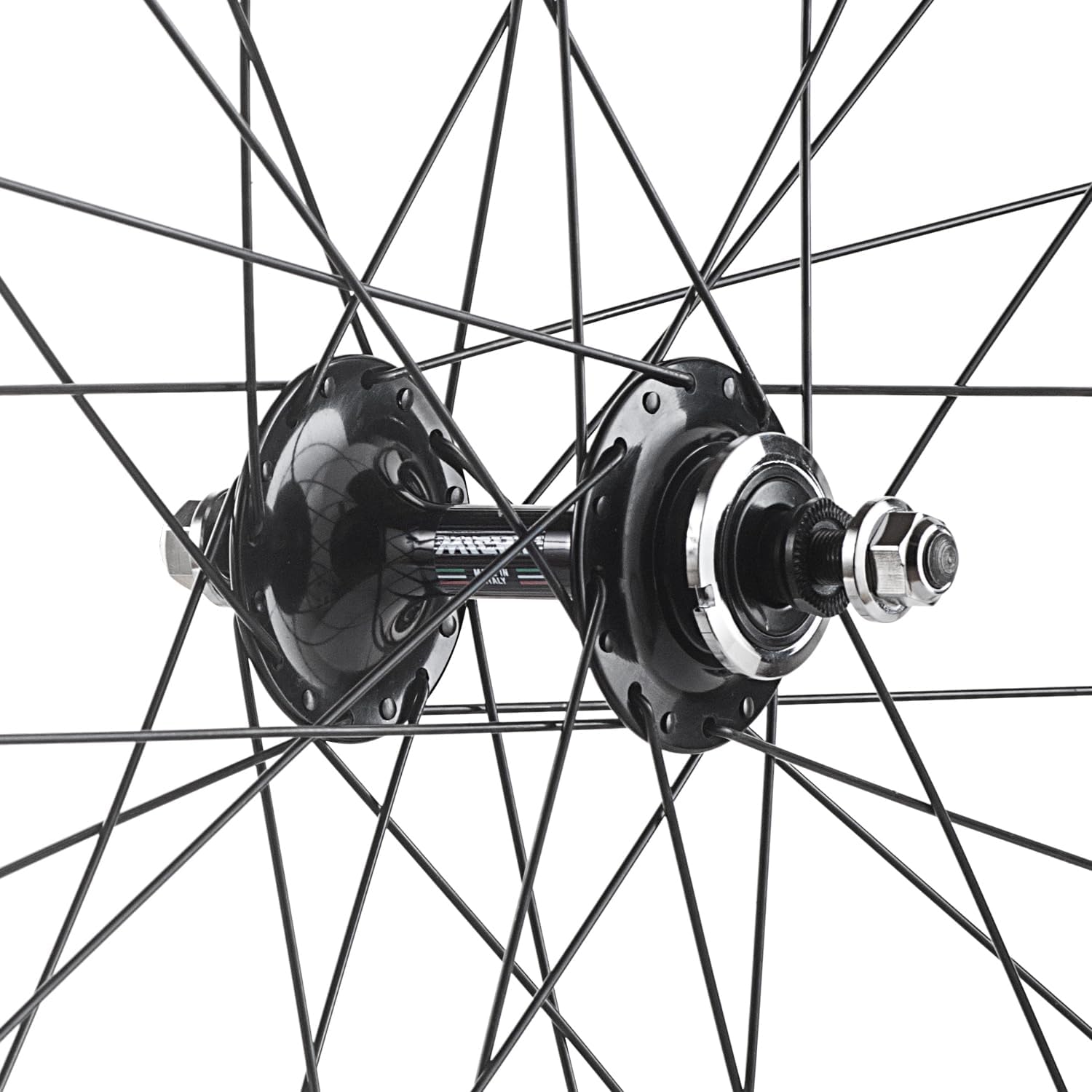 MICHE Pistard Track Tubular Wheelset, 700c, Black, Tubular