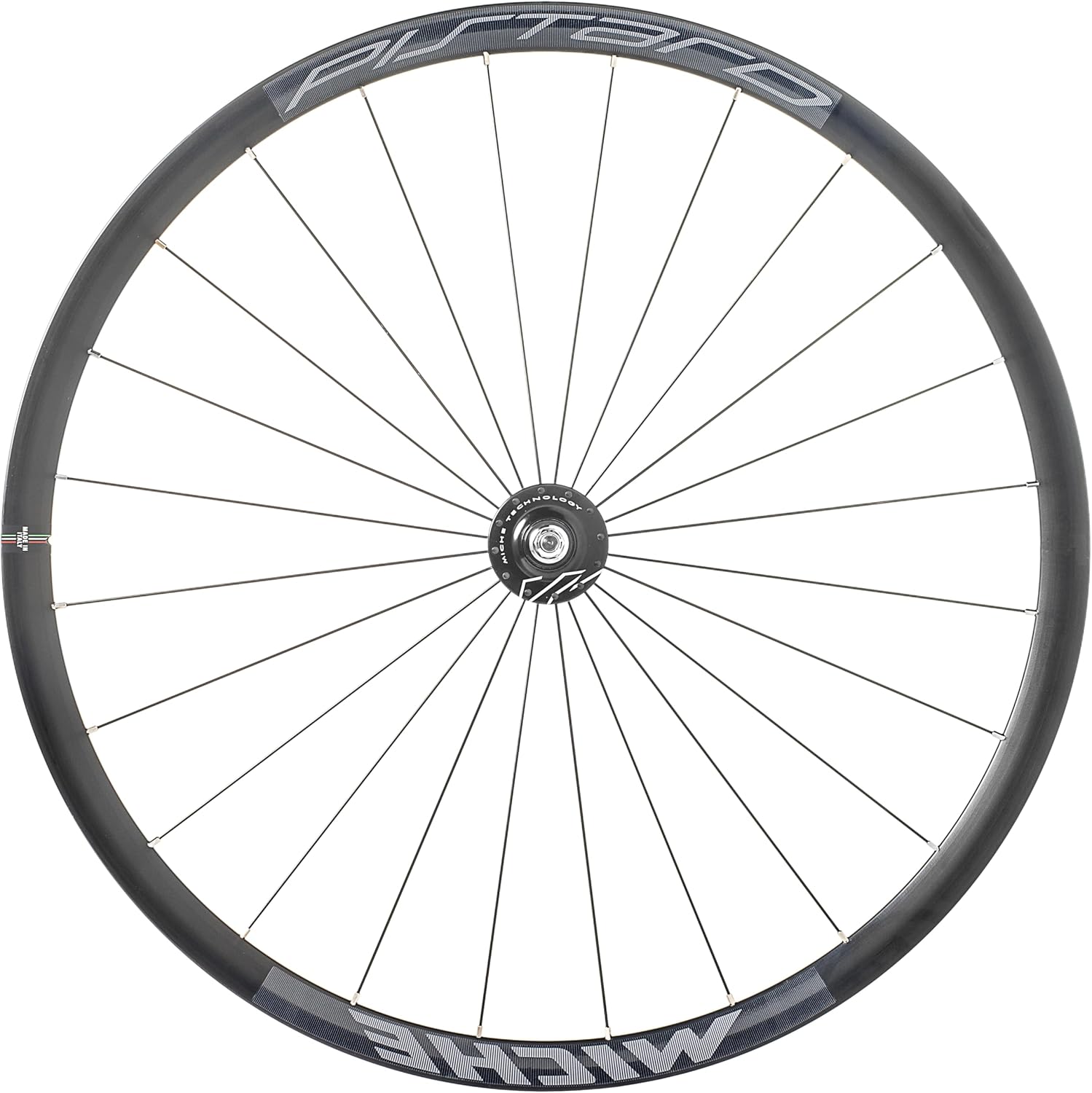 MICHE Pistard Track Tubular Wheelset, 700c, Black, Tubular