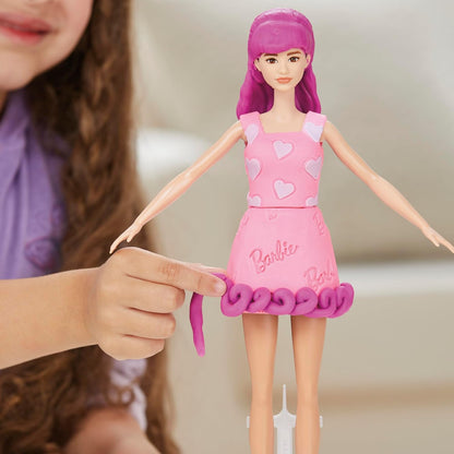 Play-Doh Barbie Hearts and Hair Doll Set