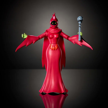 Masters of the Universe Origins Action Figure Cartoon Collection Shadow Weaver, 5.5-inch 1980s MOTU Princess of Power TV Sorceress, Cloak & Wand, JBM96