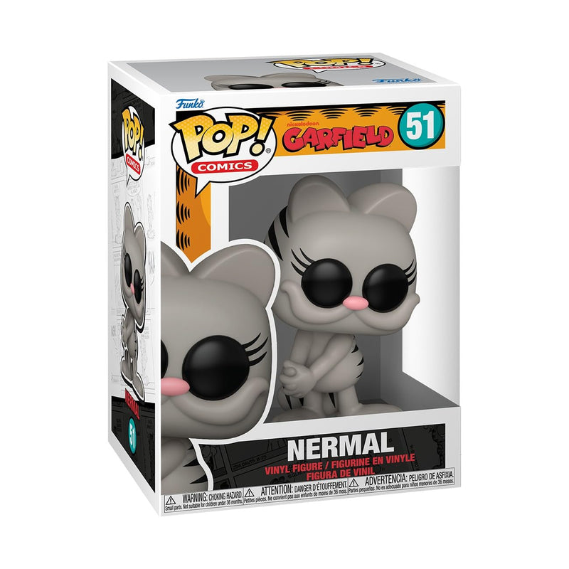 Funko Pop! Comics: Garfield – Nermal - Garfield Characters - Vinyl-Sammelfigur - Geschenkidee - Offizielle Handelswaren - Spielzeug Für Kinder und Erwachsene - Cartoon Fans - Modellfigur Für Sammler