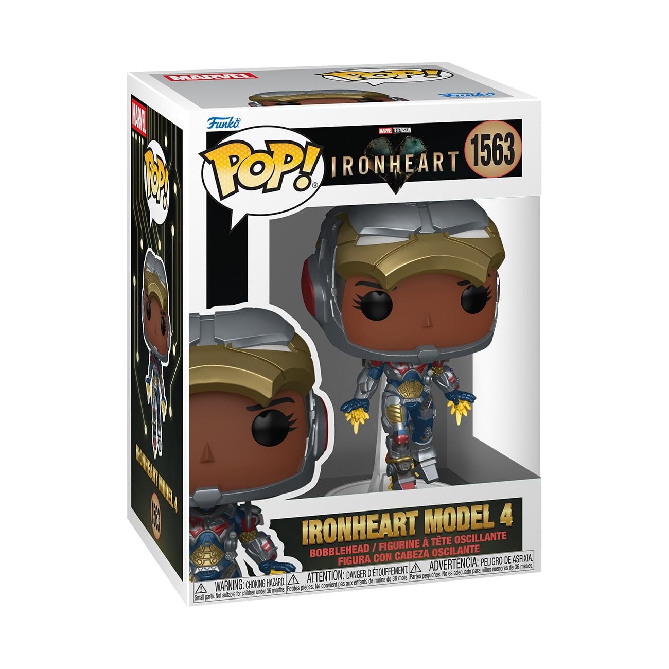 Funko Pop! Vinyl: Ironheart - Ironheart Armor Model 4 - Collectable Vinyl Figure - Gift Idea - Official Merchandise - Toys for Kids & Adults - Movies Fans - Model Figure for Collectors and Display