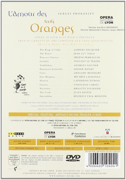 Prokofiev: The Love for Three Oranges (L'Amour des Trois Oranges)