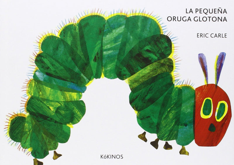 La pequeña oruga glotona cartoné mediana