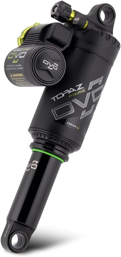 DVO Topaz Prime Air Luftdämpfer, 205/65mm, Trunnion, 225-9165T-STD