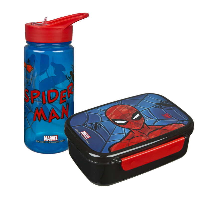 Undercover - Broodtrommel en Drinkfles Spiderman