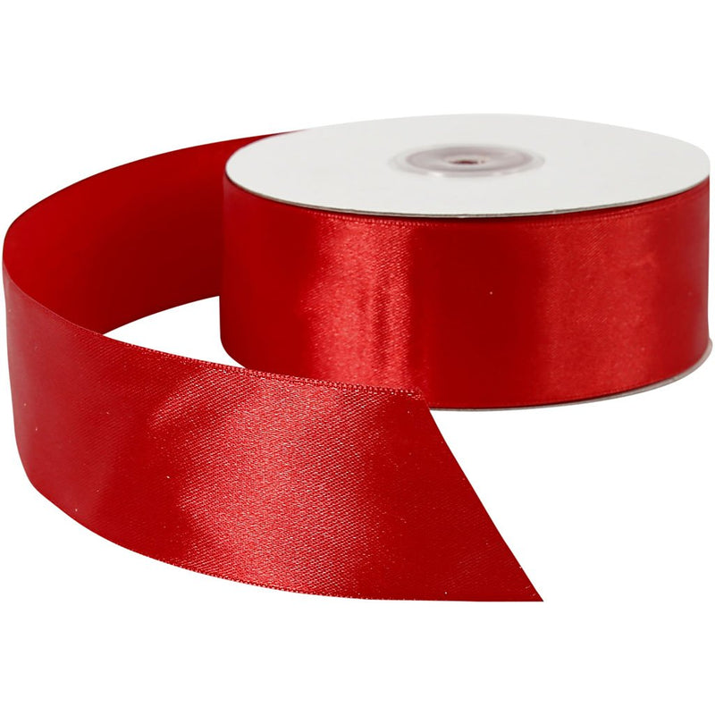 Satinband B 38 Mm 50 M Rot