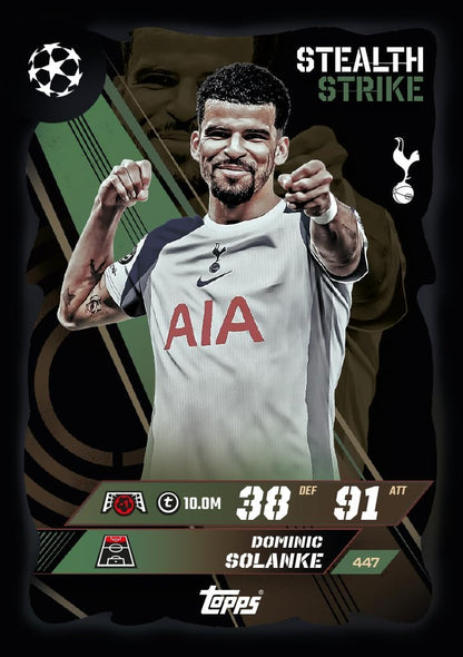 Topps UCC Match Attax 2025/26 - Mini Tin - World Beaters - contains 28 Match Attax cards plus a random Star Boy LE and 3 exclusive 'Worldies' LE cards.