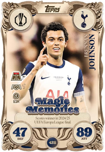 Topps UCC Match Attax 2025/26 - Mini Tin - World Beaters - contains 28 Match Attax cards plus a random Star Boy LE and 3 exclusive 'Worldies' LE cards.