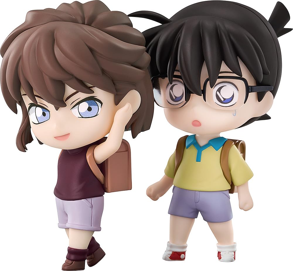 Good Smile Arts Shanghai-Detective Conan-Qset+ Conan Edogawa & Ai Haibara Figurine