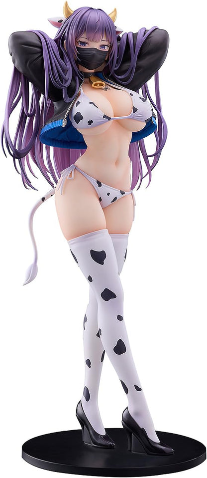 エンソウトイズ(ENSOUTOYS) Biya Original Character Yuna Dairy Cow Ver., Échelle 1/6 Plastique Peint Produit Fini Revente