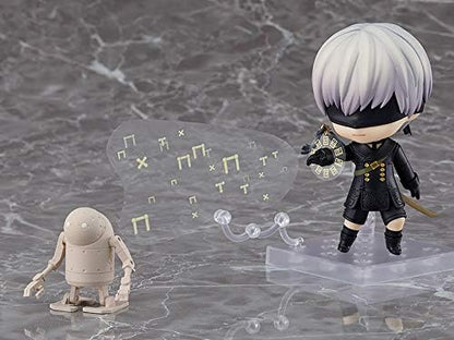 Square Enix Nendoroid NieR Automata 9S (Yoruha Nr. 9 S Type), nicht skalierbar, Kunststoff, vorbemalte Actionfigur, Sekundärwiederverkauf