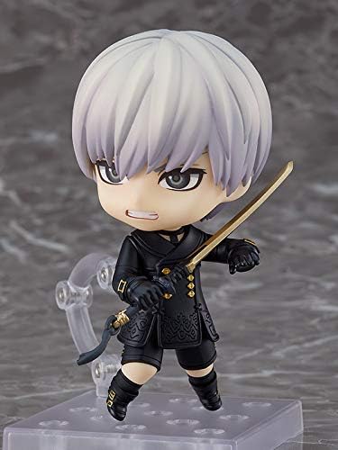 Square Enix Nendoroid NieR Automata 9S (Yoruha Nr. 9 S Type), nicht skalierbar, Kunststoff, vorbemalte Actionfigur, Sekundärwiederverkauf