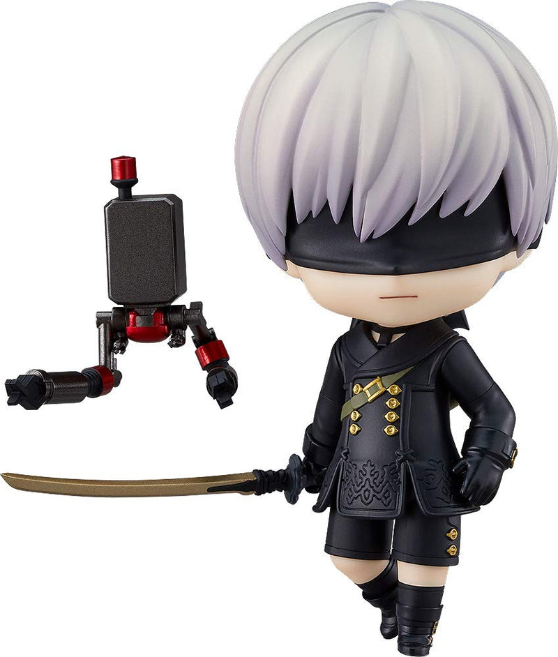 Square Enix Nendoroid NieR Automata 9S (Yoruha Nr. 9 S Type), nicht skalierbar, Kunststoff, vorbemalte Actionfigur, Sekundärwiederverkauf
