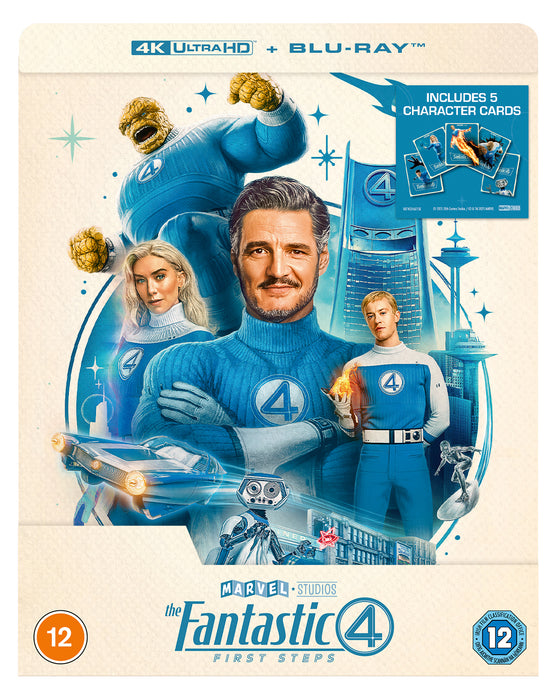 The Fantastic Four: First Steps Limited Edition 4K UHD Steelbook