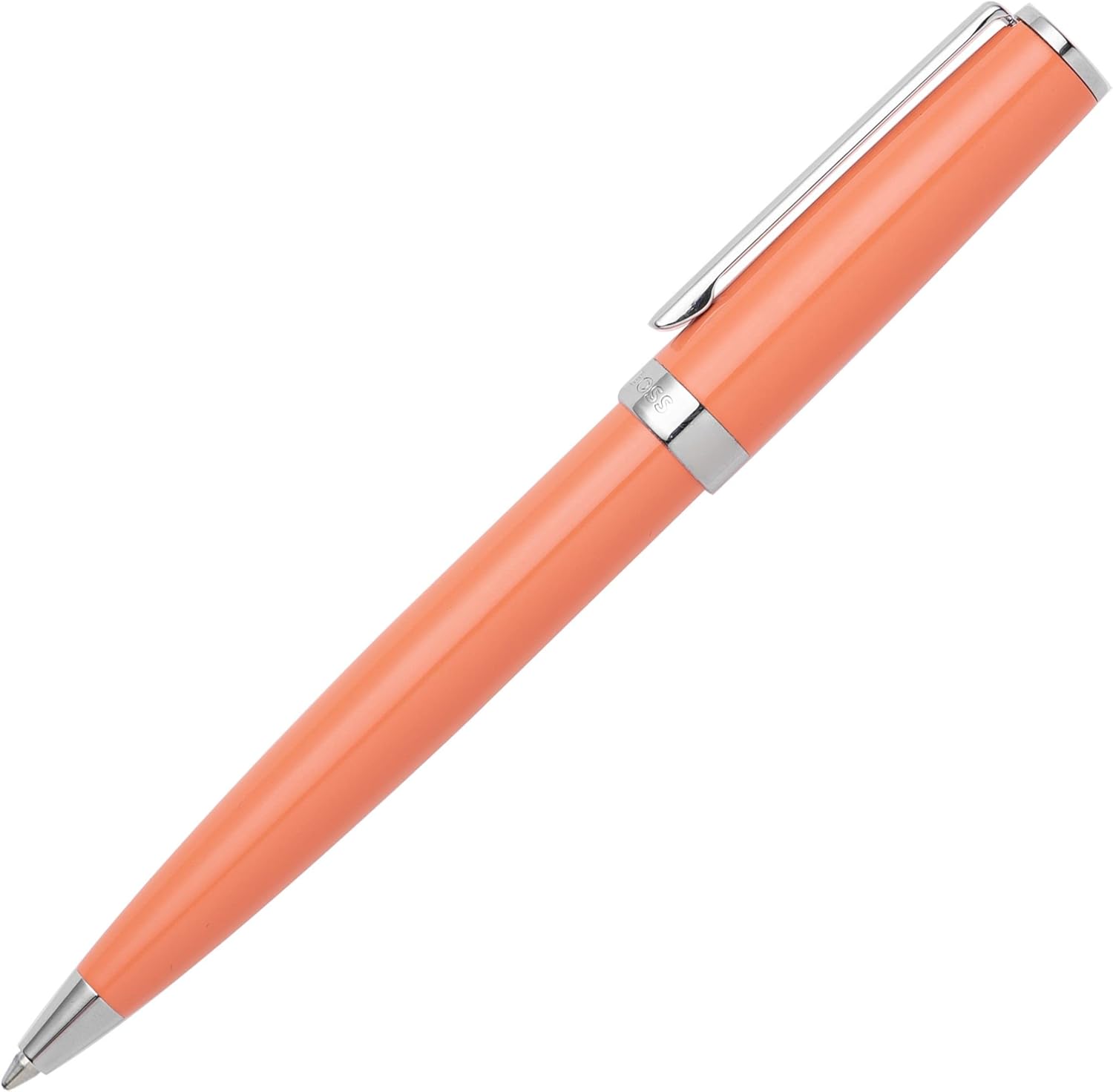 Hugo Boss Gear Icon Ballpoint Pen Light Orange