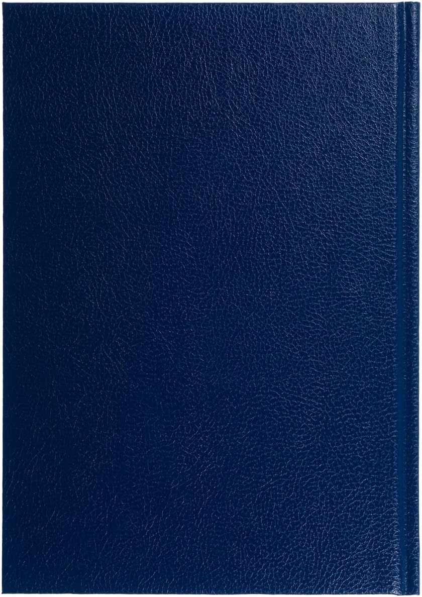 Collins - Desk - 2026 12 Month Calendar Year Planner, Day-To-Page Diary, A4 Hard Cover - Blue (44.60-26