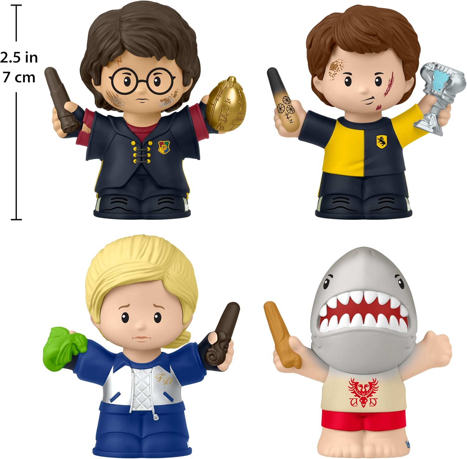 Little People COLLECTOR Harry Potter and The Goblet of Fire Edition - Set of 4 Figures in a Display Box