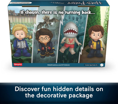 Little People COLLECTOR Harry Potter and The Goblet of Fire Edition - Set of 4 Figures in a Display Box