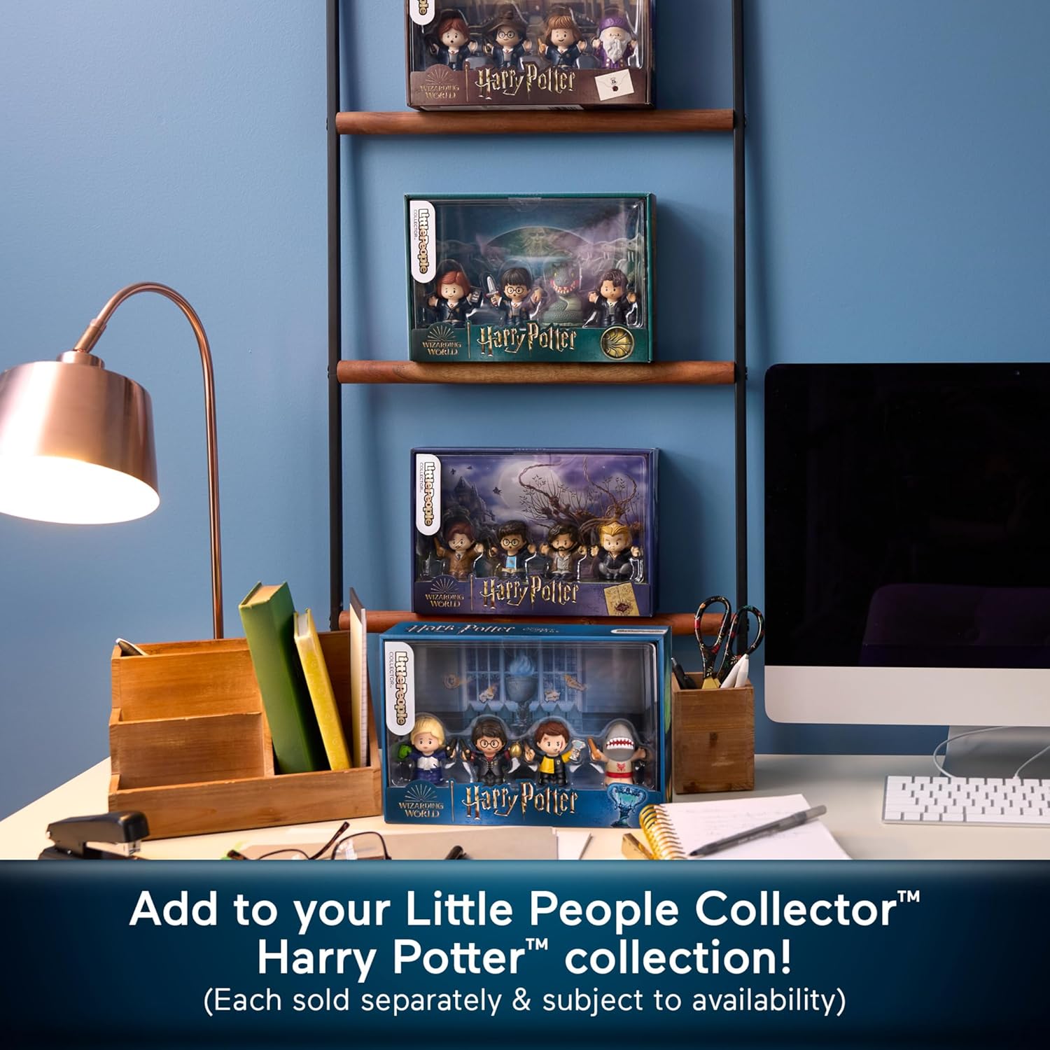 Little People COLLECTOR Harry Potter and The Goblet of Fire Edition - Set of 4 Figures in a Display Box