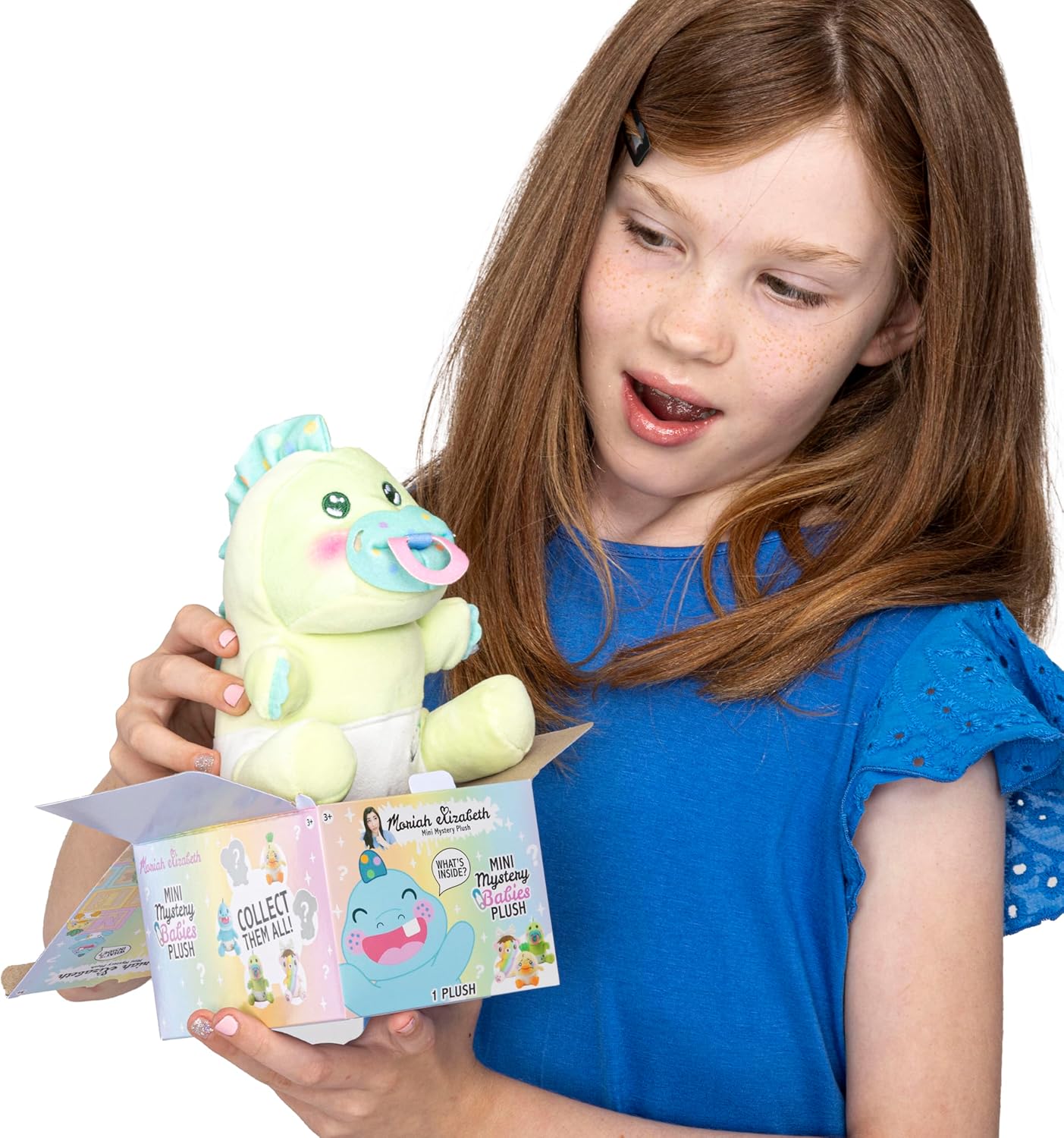 Moriah Elizabeth 6" Mini Mystery Plush – Series 4, Baby Mystery Plush, Blind Box, 1 of 8 Possible, Official Moriah Elizabeth Merch