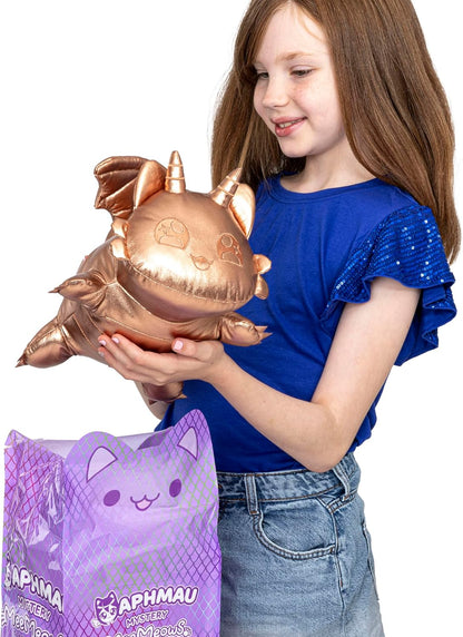 Aphmau MeeMeows 11” Classic Mystery Plush, Dragon, Plush Mystery Box, Blind Box, 1 of 8 Possible Dragon MeeMeows, Official Merch