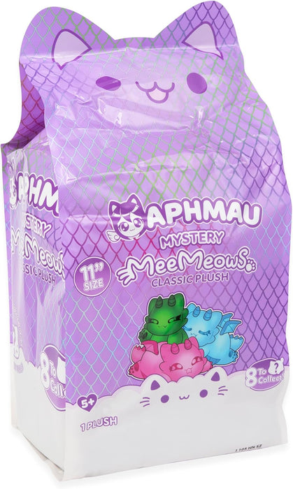 Aphmau MeeMeows 11” Classic Mystery Plush, Dragon, Plush Mystery Box, Blind Box, 1 of 8 Possible Dragon MeeMeows, Official Merch