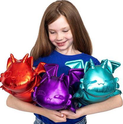 Aphmau MeeMeows 11” Classic Mystery Plush, Dragon, Plush Mystery Box, Blind Box, 1 of 8 Possible Dragon MeeMeows, Official Merch
