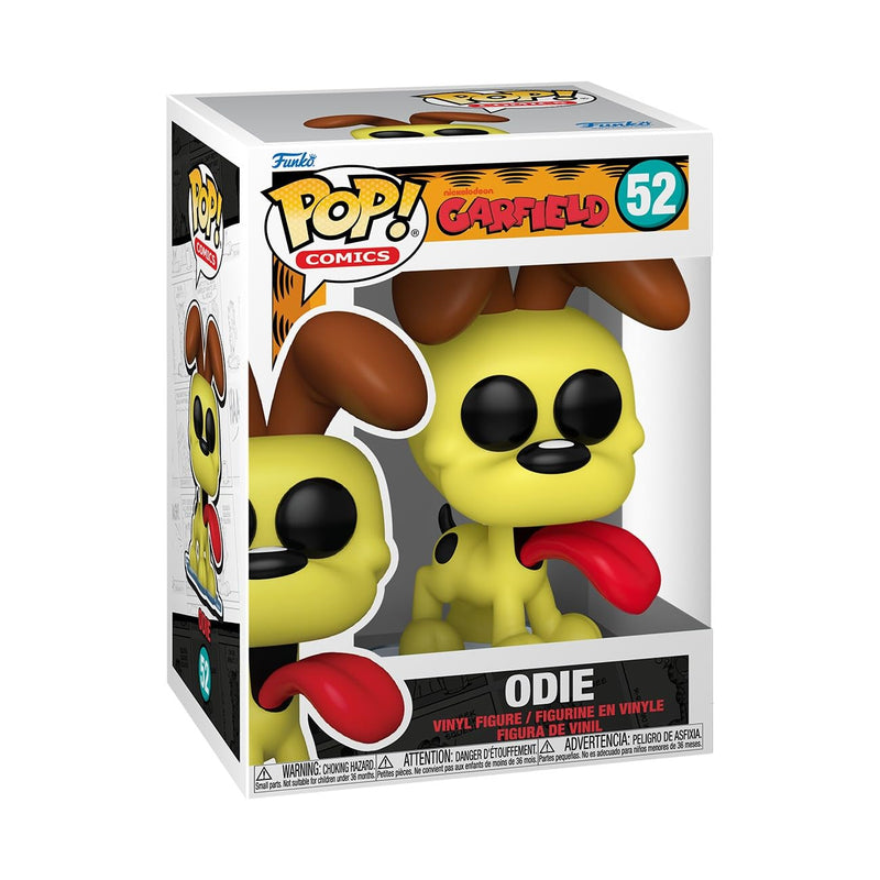 Funko Pop! Comics: Garfield – Odie - Garfield Characters - Vinyl-Sammelfigur - Geschenkidee - Offizielle Handelswaren - Spielzeug Für Kinder und Erwachsene - Cartoon Fans - Modellfigur Für Sammler