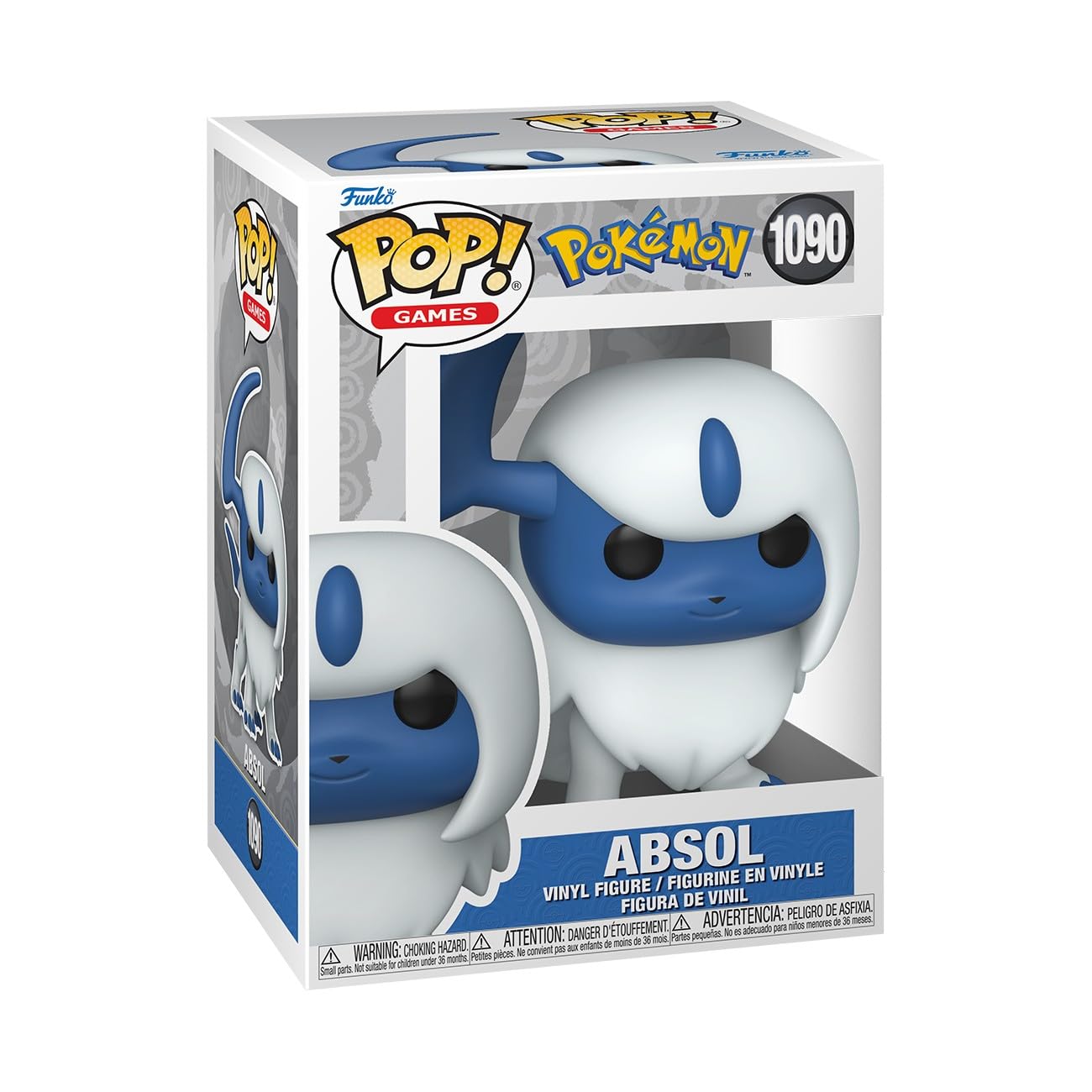 Funko Pop! Games: Pokemon - Absol - Collectable Vinyl Figure - Gift Idea - Official Merchandise - Toys for Kids & Adults - Games Fans - Model Figure for Collectors and Display
