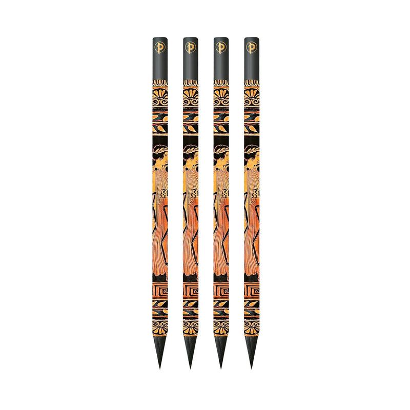 Gathering of Deities (Ancient Greek Pottery) Pencil (4 Pack)