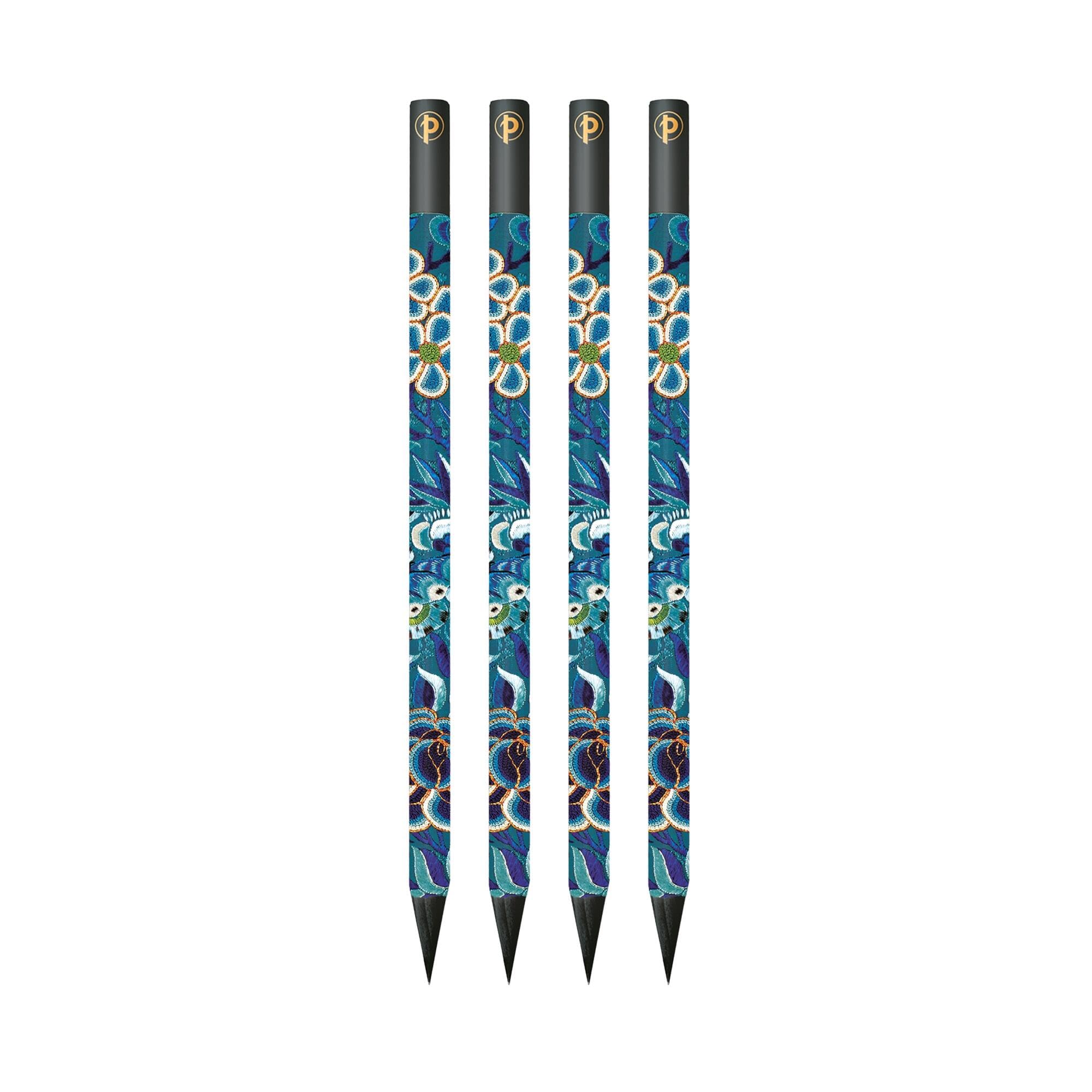 Blue Willow (Celebrate Hanfu) Pencil (4 Pack)